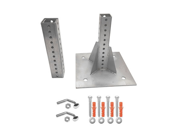 metal base steel Square sign post factory