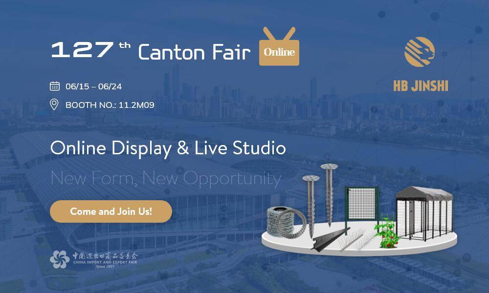 The 127th online canton fair exhibition information of Hebei Jinshi.