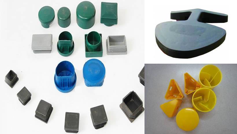 different kinds and sizes of post caps